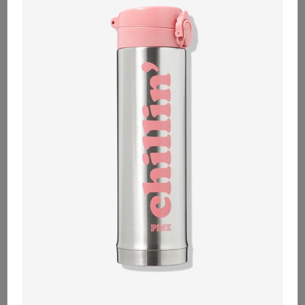 Pink Victoria secret thermo cup